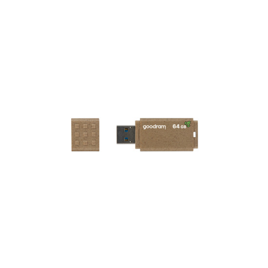 Goodram UME3 Eco Friendly USB flash drive 64 GB USB Type-A 3.2 Gen 1 (3.1 Gen 1) Brown