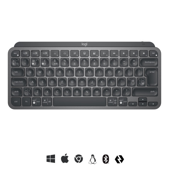 Logitech MX Keys Mini Minimalist Wireless Illuminated Keyboard