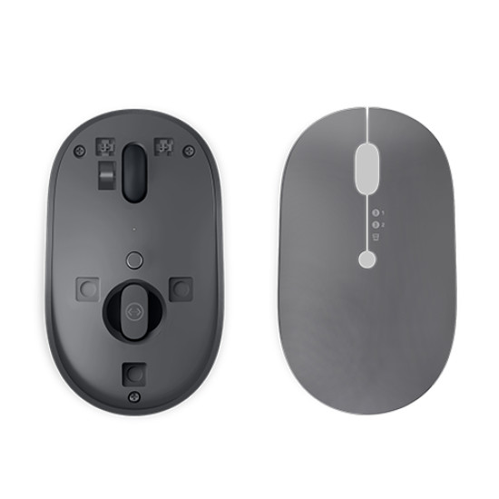 Lenovo Go Wireless Multi Device mouse Office Ambidextrous RF Wireless + Bluetooth + USB Type-A Optical 2400 DPI