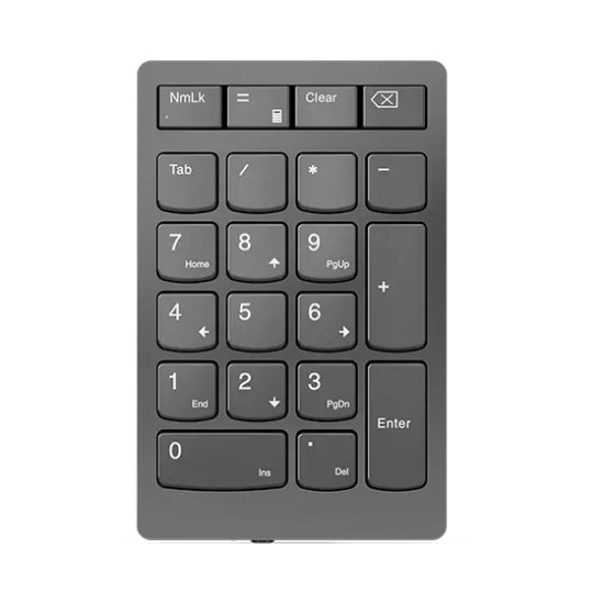 Lenovo 4Y41C33791 numeric keypad Universal RF Wireless Grey