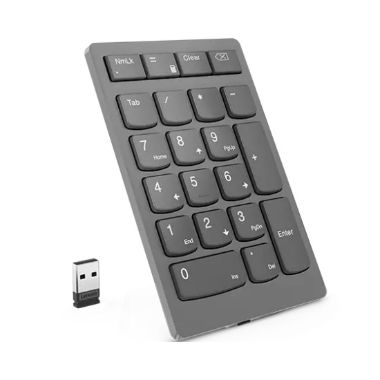 Lenovo 4Y41C33791 numeric keypad Universal RF Wireless Grey