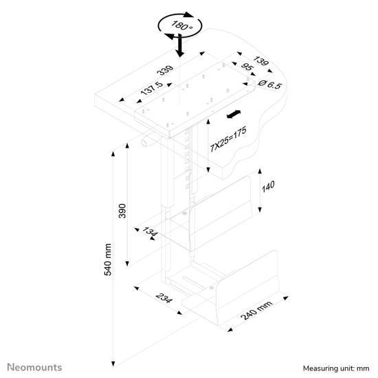 Neomounts cpu holder