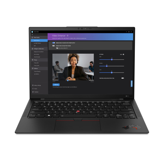 Lenovo ThinkPad X1 Carbon Intel® Core™ i7 i7-1355U Laptop 35.6 cm (14") Touchscreen WUXGA 16 GB LPDDR5-SDRAM 512 GB SSD Wi-Fi 6E (802.11ax) Windows 11 Pro Black