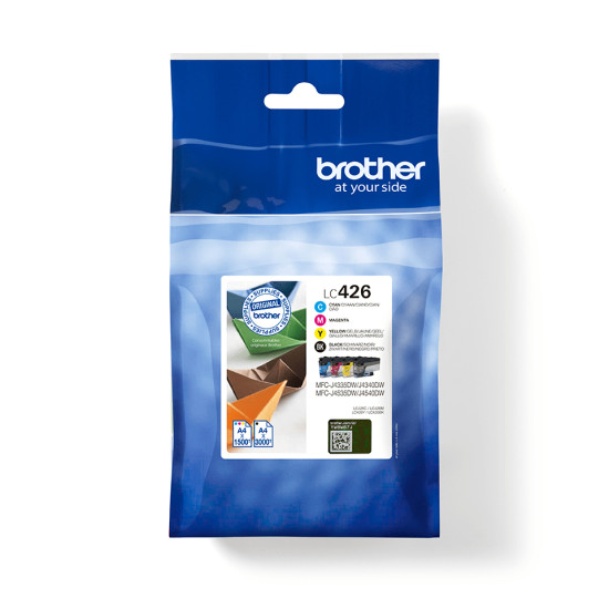 Brother LC-426VAL ink cartridge 4 pc(s) Original Black, Cyan, Magenta, Yellow