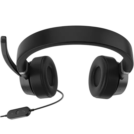 Lenovo Go Wired ANC Headset Head-band Car/Home office USB Type-C Black