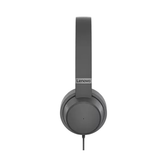 Lenovo GXD1C99243 headphones/headset Wired Head-band Calls/Music USB Type-C Grey