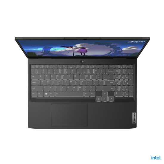 Lenovo IdeaPad Gaming 3 Intel® Core™ i7 i7-12650H Laptop 39.6 cm (15.6") Full HD 16 GB DDR4-SDRAM 512 GB SSD NVIDIA GeForce RTX 3050 Wi-Fi 6 (802.11ax) Windows 11 Home Grey