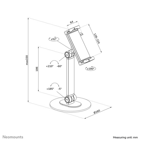 Neomounts tablet stand