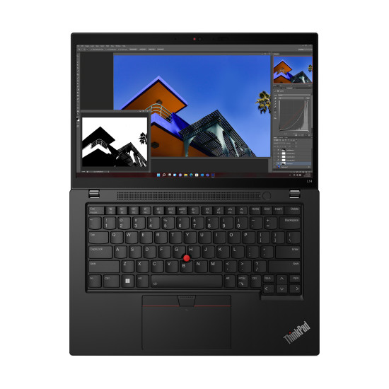 Lenovo ThinkPad L14 Intel® Core™ i5 i5-1335U Laptop 35.6 cm (14") Full HD 16 GB DDR4-SDRAM 256 GB SSD Wi-Fi 6 (802.11ax) Windows 11 Pro Black