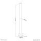 Neomounts extension pole desk mount