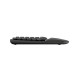 Logitech Wave Keys keyboard Office RF Wireless + Bluetooth QWERTY Danish, Finnish, Norwegian, Swedish Graphite