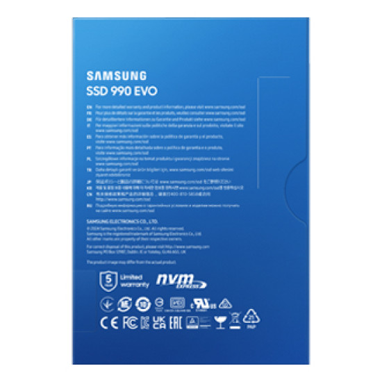 Samsung 990 EVO M.2 1 TB PCI Express 4.0 NVMe V-NAND TLC