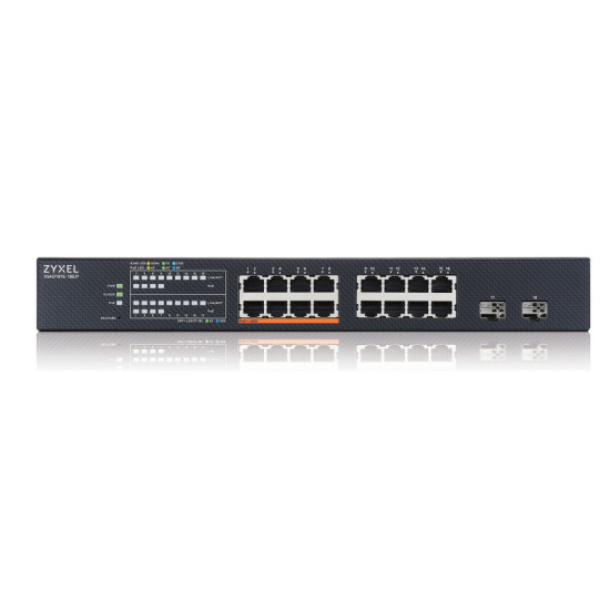 Zyxel XMG1915-18EP Managed L2 2.5G Ethernet (100/1000/2500) Power over Ethernet (PoE)