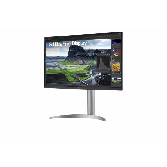 LG 27UQ85R-W computer monitor 68.6 cm (27") 3840 x 2160 pixels 4K Ultra HD Silver