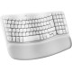 Logitech Wave Keys keyboard Office RF Wireless + Bluetooth QWERTY Danish, Finnish, Norwegian, Swedish White