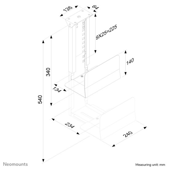 Neomounts cpu holder