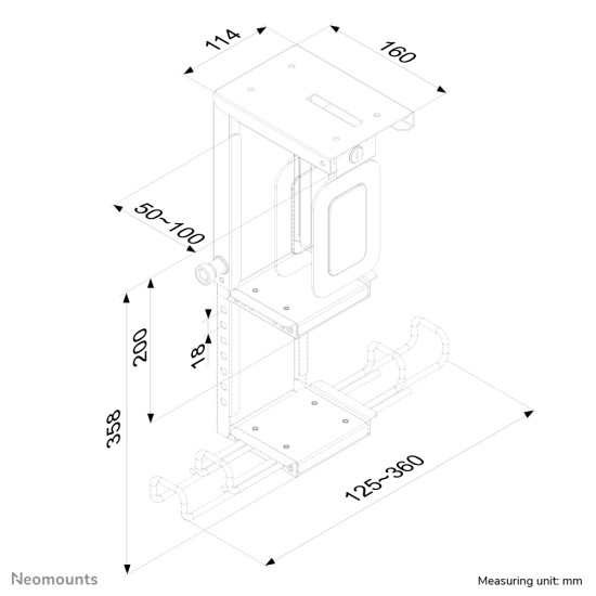 Neomounts cpu holder