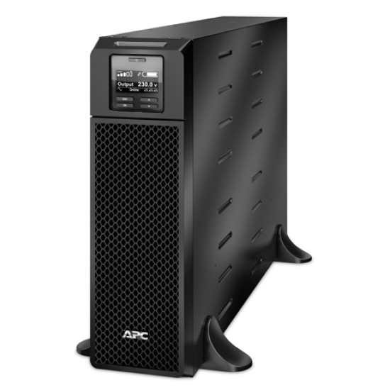 APC Smart-UPS On-Line uninterruptible power supply (UPS) Double-conversion (Online) 5 kVA 4500 W 12 AC outlet(s)